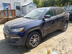 Salvage SUVs for sale at auction: 2018 Jeep Compass Latitude