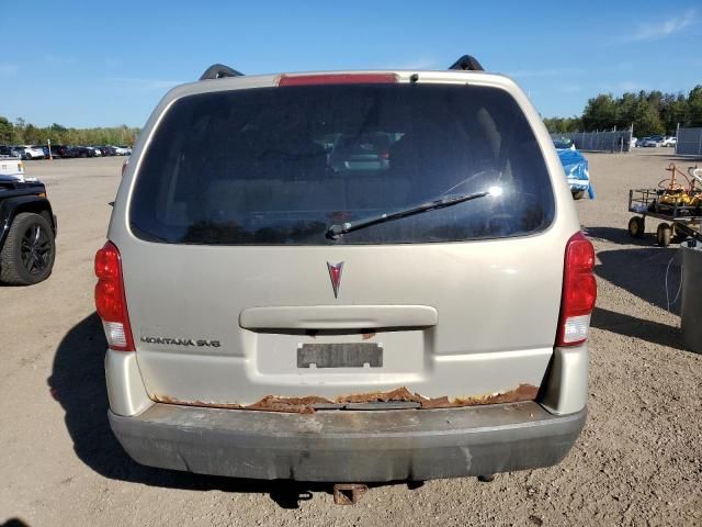 2009 Pontiac Montana SV6