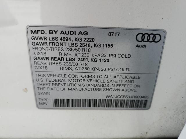 2018 Audi Q3 Premium Plus