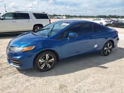 Salvage cars for sale at Arcadia, FL auction: 2015 Honda Civic EX