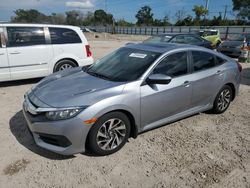 Salvage cars for sale at Riverview, FL auction: 2016 Honda Civic EX