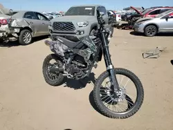 Salvage cars for sale from Copart Brighton, CO: 2018 Kawasaki KLX250 SJ