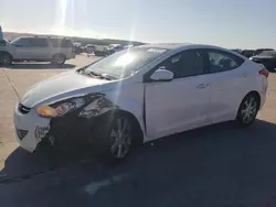 Salvage cars for sale at Grand Prairie, TX auction: 2013 Hyundai Elantra GLS