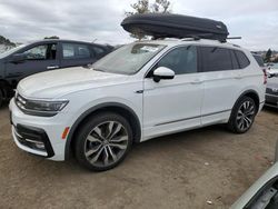 Volkswagen salvage cars for sale: 2021 Volkswagen Tiguan SEL Premium R-Line