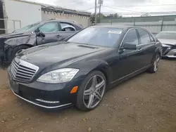 Salvage cars for sale at New Britain, CT auction: 2013 Mercedes-Benz S 350 Bluetec