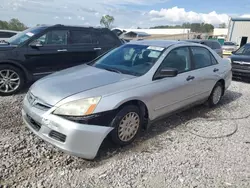 Honda salvage cars for sale: 2006 Honda Accord Value