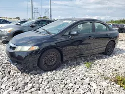 Salvage cars for sale at New Orleans, LA auction: 2010 Honda Civic LX