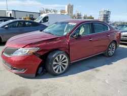 Salvage cars for sale at New Orleans, LA auction: 2016 Lincoln MKS