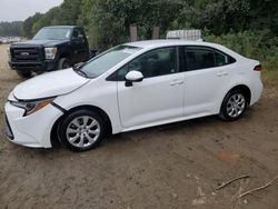 Salvage cars for sale at North Billerica, MA auction: 2024 Toyota Corolla LE