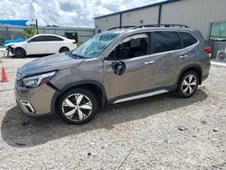 Carros salvage para piezas a la venta en subasta: 2019 Subaru Forester Touring