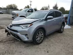 Salvage cars for sale at Midway, FL auction: 2016 Toyota Rav4 Limited