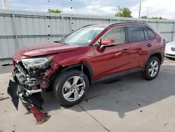 Toyota salvage cars for sale: 2021 Toyota Rav4 XLE Premium