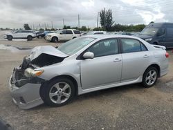 Toyota Vehiculos salvage en venta: 2012 Toyota Corolla Base