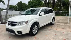 Salvage cars for sale at Miami, FL auction: 2016 Dodge Journey SXT