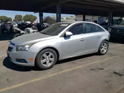 Salvage cars for sale at Hayward, CA auction: 2012 Chevrolet Cruze LT