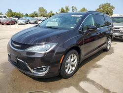 Salvage cars for sale at Bridgeton, MO auction: 2019 Chrysler Pacifica Touring Plus