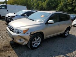 Salvage cars for sale at Marlboro, NY auction: 2006 Toyota Rav4 Limited