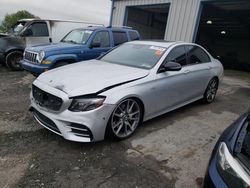 Salvage cars for sale at Chambersburg, PA auction: 2017 Mercedes-Benz E 43 4matic AMG