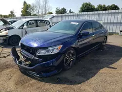 Honda Vehiculos salvage en venta: 2017 Honda Accord Sport