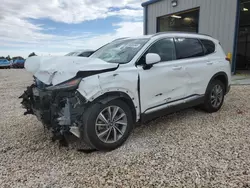 Salvage cars for sale at Casper, WY auction: 2019 Hyundai Santa FE SEL