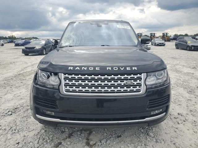 2016 Land Rover Range Rover HSE