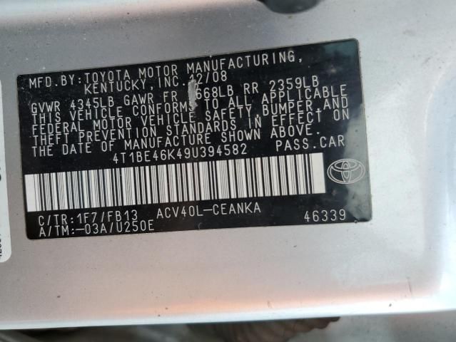 2009 Toyota Camry Base