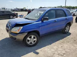 Salvage cars for sale at Indianapolis, IN auction: 2007 KIA Sportage LX