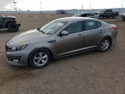 Salvage cars for sale at Greenwood, NE auction: 2014 KIA Optima LX