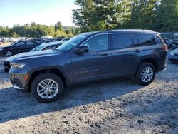 Salvage cars for sale at Candia, NH auction: 2022 Jeep Grand Cherokee L Laredo