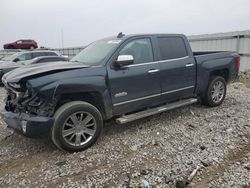 Salvage trucks for sale at Earlington, KY auction: 2017 Chevrolet Silverado K1500 High Country