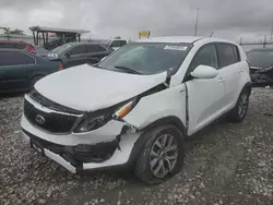 Salvage cars for sale at Cahokia Heights, IL auction: 2016 KIA Sportage LX