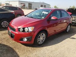 Chevrolet salvage cars for sale: 2015 Chevrolet Sonic LT