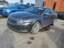 Salvage cars for sale at Bridgeton, MO auction: 2016 Ford Taurus Limited