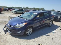 Salvage cars for sale at Kansas City, KS auction: 2013 Hyundai Elantra GLS