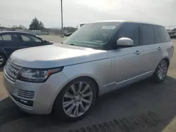 Salvage cars for sale at Moraine, OH auction: 2014 Land Rover Range Rover Supercharged