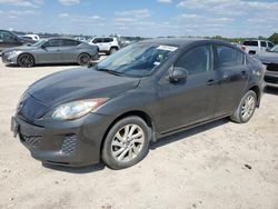 Salvage cars for sale from Copart Houston, TX: 2013 Mazda 3 I