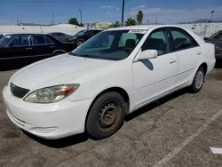 Toyota salvage cars for sale: 2003 Toyota Camry LE