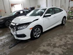 Salvage cars for sale at auction: 2018 Honda Civic LX