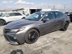 Salvage cars for sale at Sun Valley, CA auction: 2021 Toyota Camry XSE