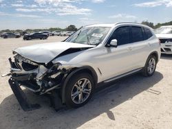 Salvage cars for sale at San Antonio, TX auction: 2021 BMW X3 SDRIVE30I