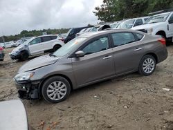 Salvage cars for sale at Seaford, DE auction: 2016 Nissan Sentra S