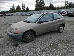 Chevrolet Metro Vehiculos salvage en venta: 1998 Chevrolet Metro