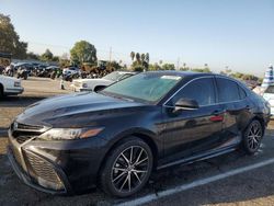 Salvage cars for sale at Van Nuys, CA auction: 2024 Toyota Camry SE Night Shade