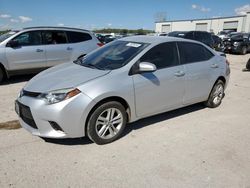 Salvage cars for sale at Kansas City, KS auction: 2016 Toyota Corolla L