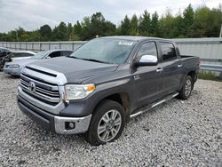 Salvage trucks for sale at Memphis, TN auction: 2017 Toyota Tundra Crewmax 1794