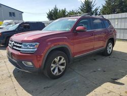 Salvage cars for sale at Windsor, NJ auction: 2018 Volkswagen Atlas SEL