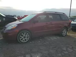 Salvage cars for sale at Indianapolis, IN auction: 2007 Toyota Sienna CE