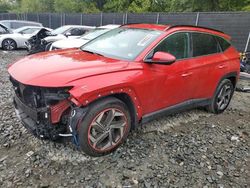 Salvage cars for sale at Waldorf, MD auction: 2022 Hyundai Tucson SEL