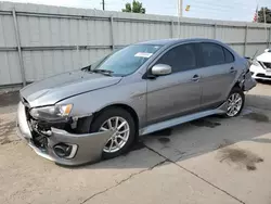 Salvage cars for sale from Copart Littleton, CO: 2016 Mitsubishi Lancer ES