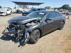 Salvage cars for sale at San Diego, CA auction: 2022 Hyundai Elantra SEL